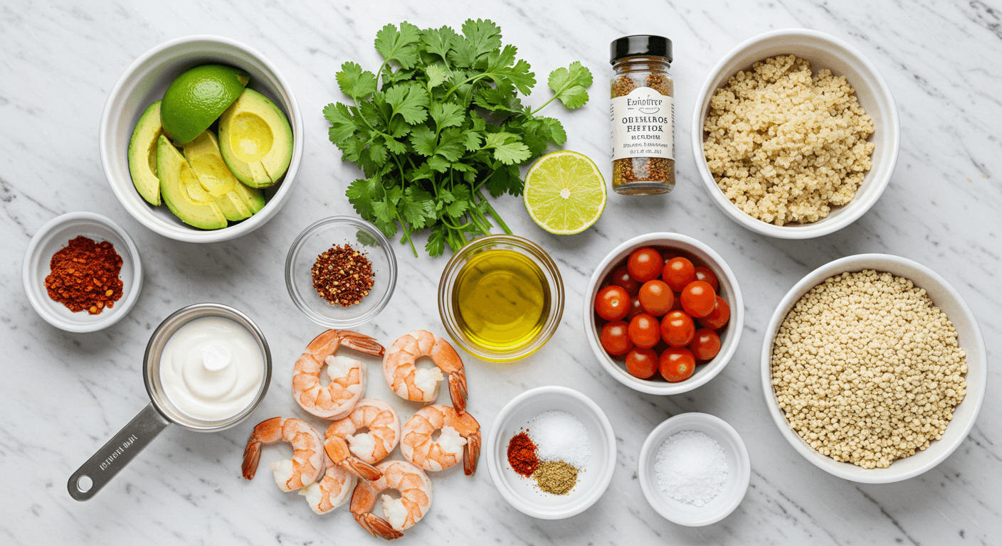 Shrimp Quinoa Bowl