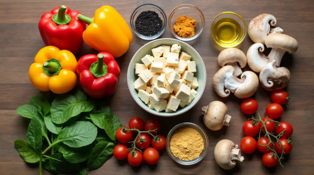 Vegan Breakfast Casserole ingredients