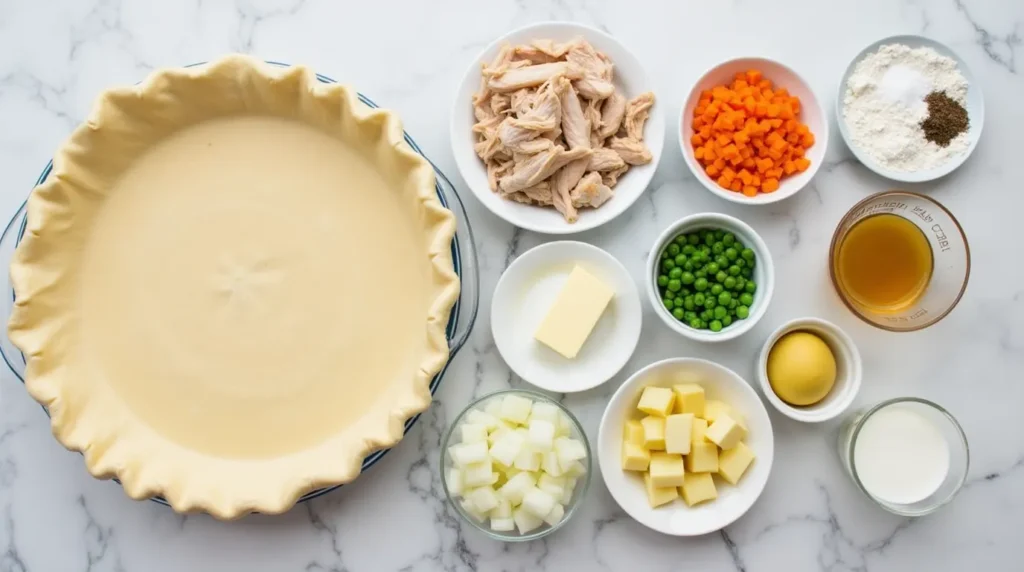Pillsbury Chicken Pot Pie ingredients