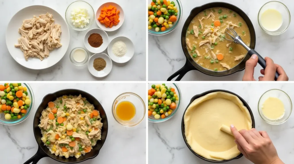 Pillsbury Chicken Pot Pie instructions