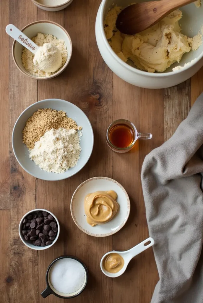 protein cookie dough ingredients